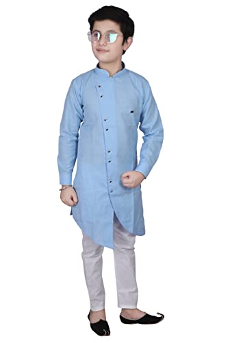 Indian Cotton Kurta Set For Boys | Traditional Kids Ethnic Wear | Pack of 1