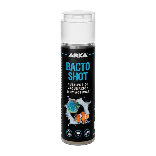 Bactéries d'aquarium – ARKA Bacto-Shot 50 ml – Bactéries vivantes...