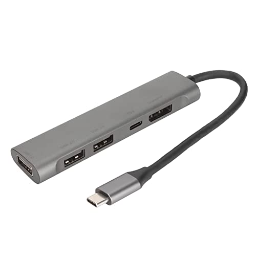Hub USB C 5 en 1 multiprise avec répartiteur DisplayPort 4K 60 Hz