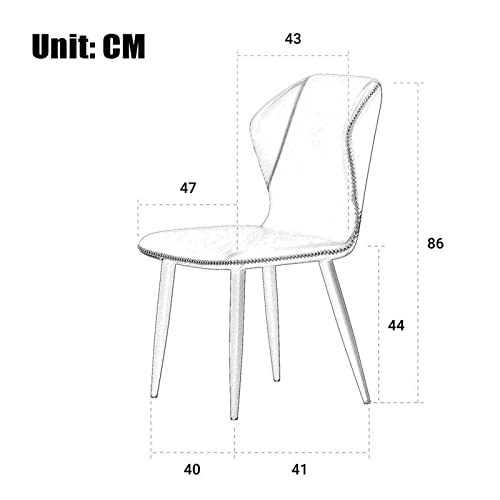 Chaises à manger ergonomiques pour éviter le mal de dos en salon - 4