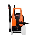 BLACK+DECKER Lavadora de Alta Pressão, Elétrica, com Função Auto Aspirante, Modelo PW1450TD, 220V