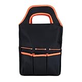 Zynphancer ガーデンツールバッグ オックスフォードクロス製 – 多ポケット設計で収納便利、屋外作業に最適な携帯用整理バッグ