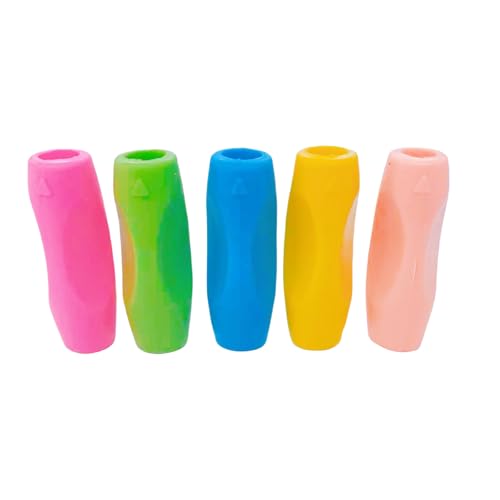 JBUJBU Pencil Grips for Kids Handwriting, Ergonomic 5 Pk