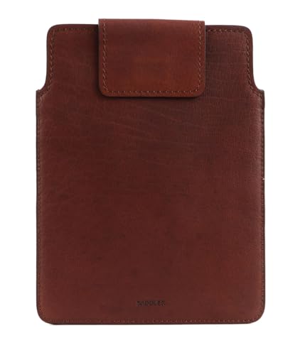 Housse pour Tablette Ymir SADDLER anti rayures en cuir véritable