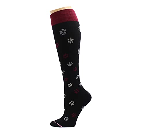 Image of Dr. Motion 4 Pairs Therapeutic Graduated Compression Women's Knee-hi Socks