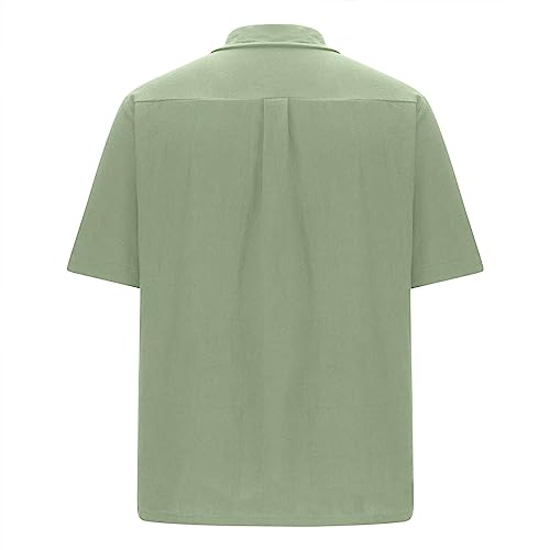 Camisas sociais masculinas casuais de verão de manga curta com botões para praia camisetas básicas d