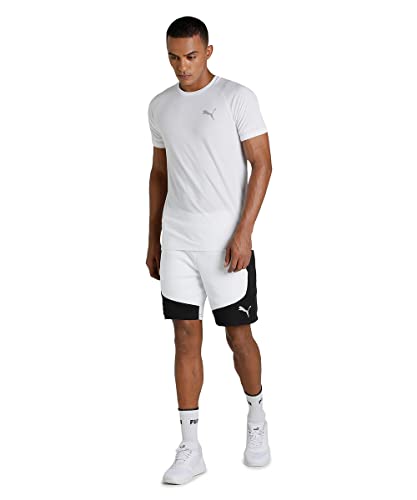 Image of Puma Men's Solid Regular Fit T-Shirt