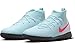 Nike Jr. Phantom Luna 2 Academy Little/Big Kids' TF Soccer Shoes (FJ2610-300, Mint/Off Noir/Atomic Red) Size 3.5