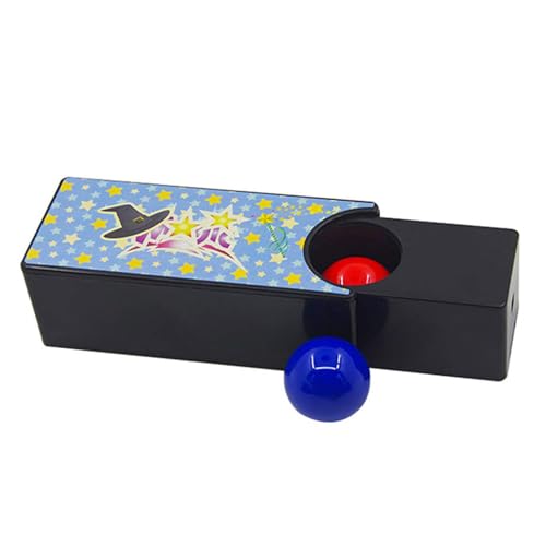 Kids Magic Box - Caja Mágica para Niños Cambiables | Props De Mago Cambiables | Box De Truco Interactivo | Truco De Magia Interactiva Se Vuelve Roja A La Pelota De Primer Plano Mentalismo Y