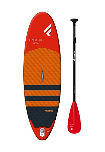 Fanatic Ripper Air 7';10'Sup Gonflable Stand Up Paddle Boarding Package - Board, Bag, Pump & Paddle...