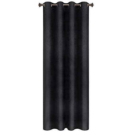 WOLTU 1PC Rideau Occultant avec œillets Rideaux en Velours de 300 g/m² Tombé Lourd de Fenêtre...