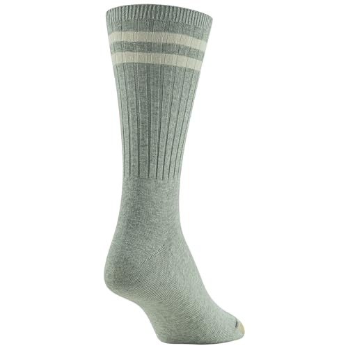 Image of GOLDTOE Womens Casual Texture Crew Socks, Multipairs