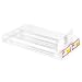 VILLCASE Escaparate de Cigarrillos de 2 Piezas Estante de Cigarrillos para Tienda Bandeja de Empujador de Tienda Caja de Cigarrillos Automática Estantería de Colocación Y Clasificación de 24X6X4CM