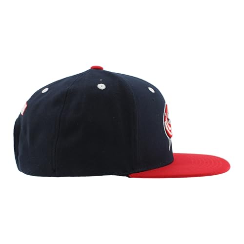 Image of ZHATS NHL Unisex-Adult NHL Officially Licensed Adjustable Snapback Hat Flat Bill Z11 Icon Two Color