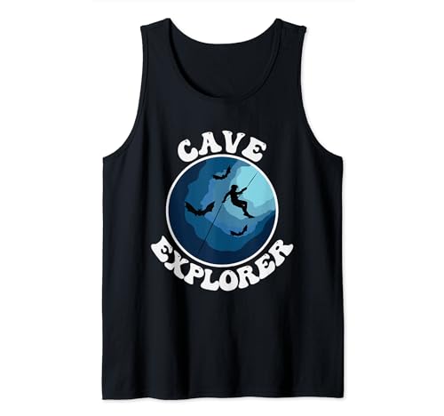 Cave Explorer Funny Caving - Espeleología Camiseta sin Mangas