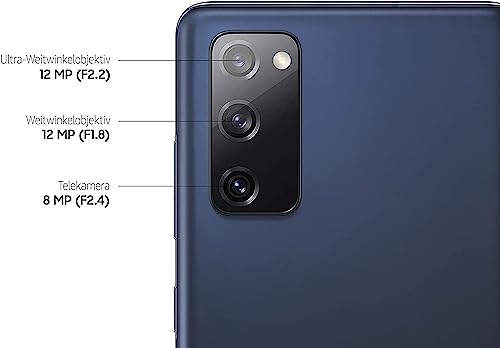 Samsung Galaxy S20 FE Smartphone, 6,5 Zoll Super AMOLED Display, 4.500 mAh Akku, 32MP Selfie Kamera, Fan Edition - Deutsche Version (128GB mit 4G, Cloud Navy), SM-G78 – Bild 4