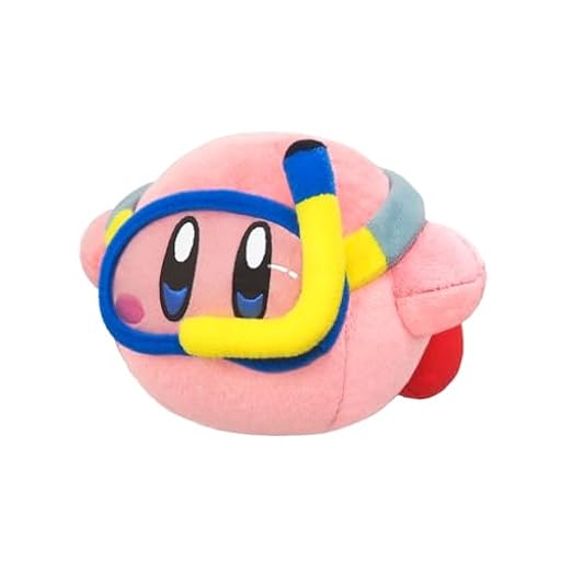 Nintendo Together+ Kirby - Peluche Kirby Swim (11 cm) | Ya disponible en tu tienda friki favorita! En mundofriki.es!