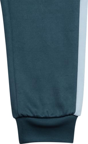 Reebok Conjunto de 3 peças de calça masculina de tricô de manga curta, jaqueta atlética com zíper e