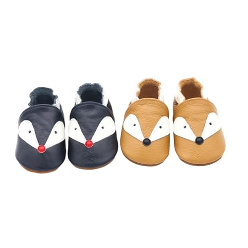 Baby Slippers Cartoon Animals Pattern Solid First Walkers Elastic Band Fashion Infant Slippers2