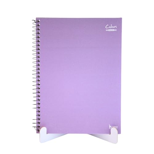 Caderno 1 materia 96 folhas Lilás Linha Colors Tamoio