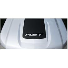Chevy Silverado Matte Black RST Hood Decal Graphic 2019-2026 GM Licensed