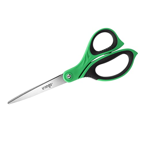 Livingo 3 Pack Sharp Scissors, 8.5 Inch Comfort Grip Scissors All Purpose For Office, Stainless Steel Shears For Home Heavy Duty Cutting Fabric Sewing, Paper, School Crafting Diy #TOP3