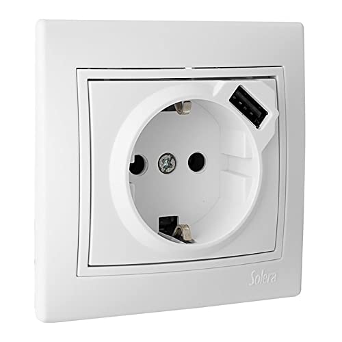 Base Schuko avec ports USB pour brancher vos électroménagers