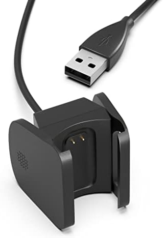 Sinoacc Charger for Fitbit Charge 4 Replacement USB Charging Cable Cord for Fitbit Charge 4 Heart Rate Fitness Wristband 3.3Ft/1M