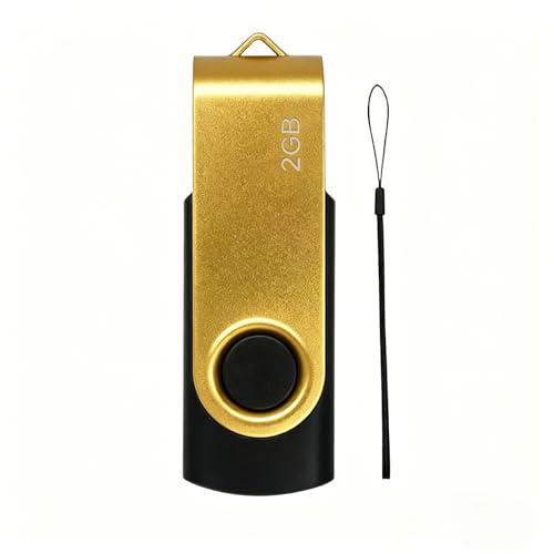 2GB 1 Pack XUANREG USB Flash Drive 2.0 Metal USB Drive (2GB 1PCS)