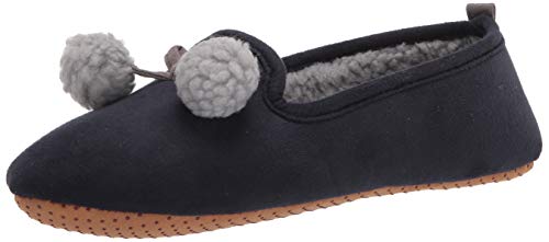Amazon Essentials Women's Slip-on Loafer, Black Beauty, 9 Medium US