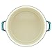 Rachael Ray Enamel on Steel Stock Pot/Stockpot with Lid, 12 Quart, Marine Blue