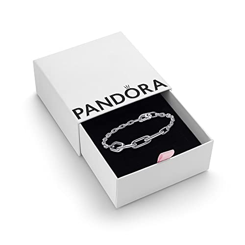 PANDORA ME Slim Link Chain Bracelet In Sterling Silver For Medallion Charms, Size 15, With Gift Box