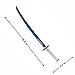 Disguise Demon Slayer Tomioka Costume Sword, Official Tomioka Costume Accessory with Plastic Construction, 26 Inch Length