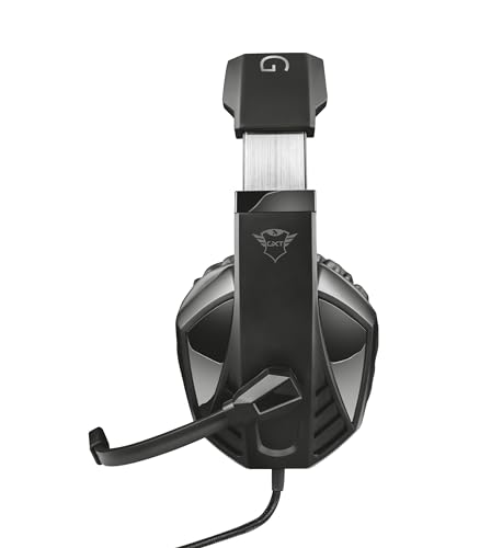 Cuffie GXT 412 Celaz con Microfono a Scomparsa, 3.5 mm Jack, Filo, Over Ear, Unità Altoparlanti Attive da 50 mm, PC, PS4, PS5, Xbox Series X, Xbox One, Switch, Nero - Cuffia gaming - Immagine 2