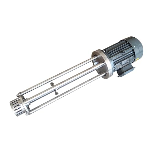 BEILOCKERY High Shear Homogenizer 4000W Laboratory High Speed Emulsifier Mixer 2900rpm Industrial Emulsifying Machine for Food/Cosmetics/Paint Industry 220V