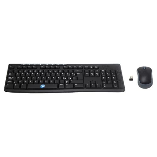 Clavier sans fil MK270 et souris Plug and Play SIMPLETEK QWERTY Windows