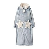 Design pratique avec : le peignoir dispose d'une protection confortable qui offre une sécurité supplémentaire pendant les journées froides - les journées d'hiver offrent la touche complète.