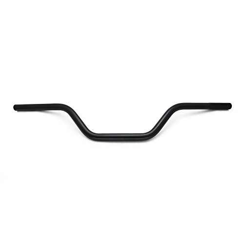 Manubrio para motocicleta 7/8" 22mm Cafe Racer Universal para Cafe Race Bobber Motocross Dirt Pit Bike ATV Ebike Mini Bike Negro miniatura 4