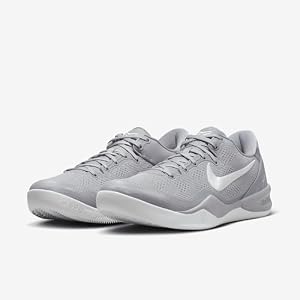 Nike Kobe VIII 8 Protro Tênis de basquete masculino, Cinza lobo