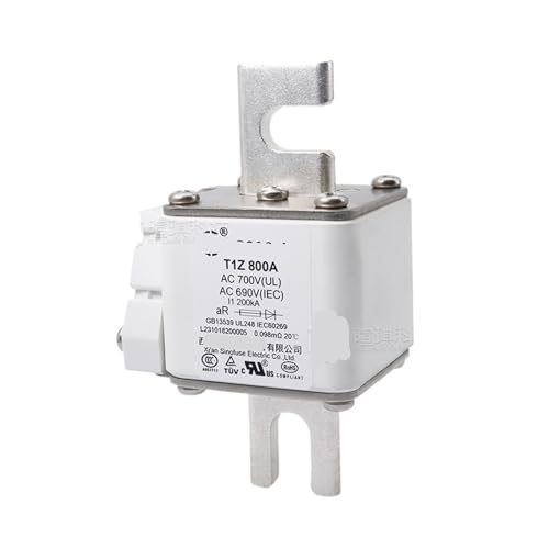 Fusible rapide RS306-1 T1Z 800A 690V pour transit ferroviaire