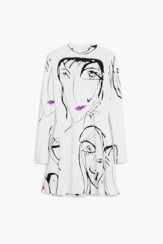 Image of Desigual Women's Woman Knit Dress Long Sleeve