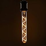 Dekorative 2200K Warmweiß Licht: Neben der EEK G bietet diese dekorative Edison Glühbirne warmes, brillantes warmweißes Licht, unschädlich für Haut und Augen, schafft eine gemütliche und schöne Atmosphäre. PS: Da die Farbe des Lampenglases Gold ist und die Farbtemperatur der Lampe 2200 K beträgt, ist das ausgestrahlte Licht gelblich. Warmweiß (ca. 2200K-3500K)