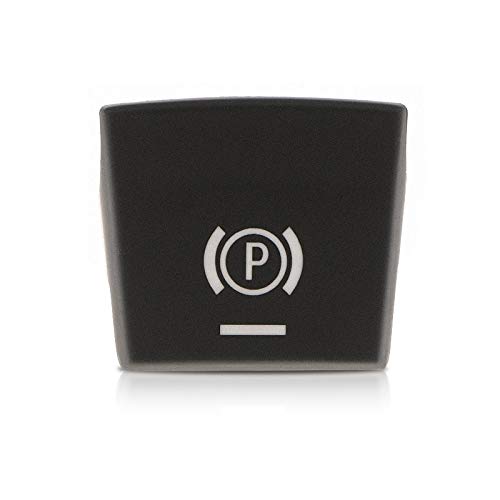 ALPGEN Auto Handbremse Bremse P Button Switch Cover/Fit for BMW 5/6 / X3 / X4 F10 F11 F18 F06 F12 F13 F25 F26 2009-2013 Auto-Ersatzknopf