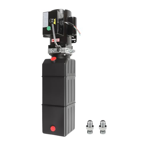 Image of Nakkaa 16 Quart 2.2 KW Single Acting Hydraulic Power Unit Pump Suitable for Dump Trailer Lifting