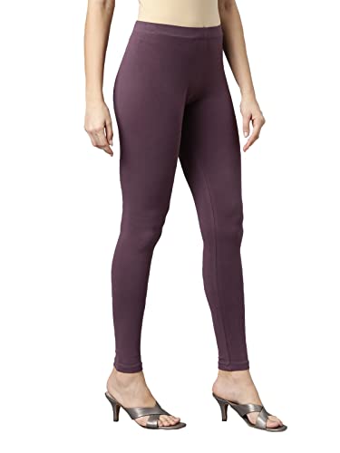 Image of GO COLORS Women Slim Cotton Leggings