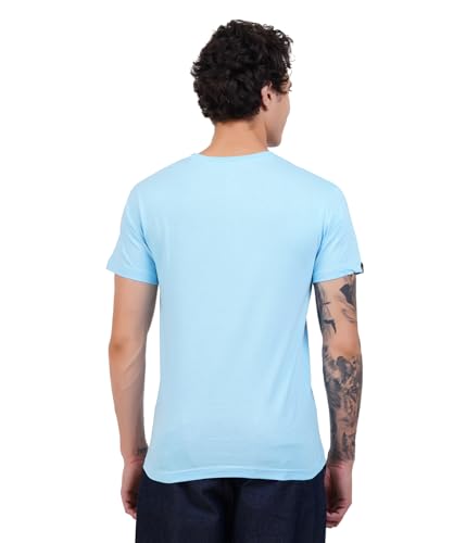 Image of Men's Super Combed Cotton Round Neck Half Sleeve T-Shirt | Soft Breathable Cotton Fabric | Stylish Comfortable Wearfor Men | Quality Regular Fit