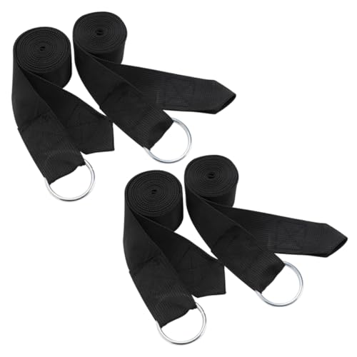 Abaodam Professional Swing Hanging Kit Nylon Hammock Tree Straps Swing Ropes for Trees