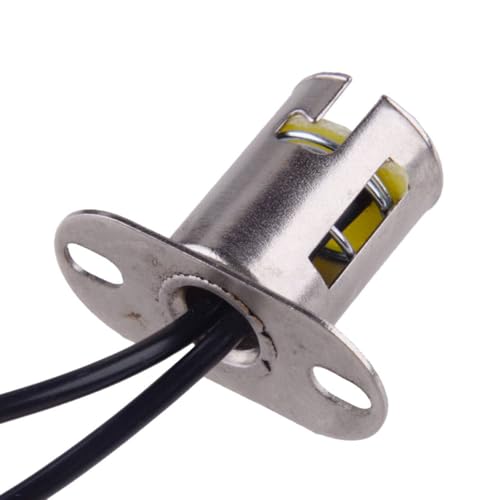 Support court BA15D avec faisceau câbles robuste pour feux de camion - 4