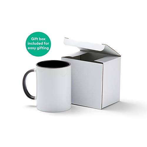 Cricut Taza en blanco y gris de 425 ml (15 onzas), taza de sublimación de tinta infusible para uso Mug Press Infusible… - Imagen 4