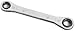 Ratcheting Box Wrench, Head Size 19x21mm